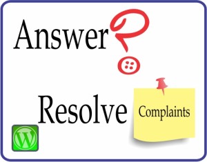 Blogging can Cover Questions and Complaints